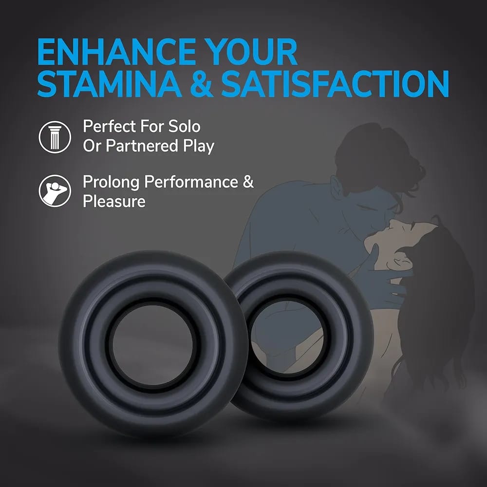 Premium Silicone Performance Ring Set